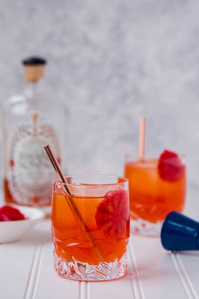 4-Ingredient Blood Orange Paper Plane Cocktail