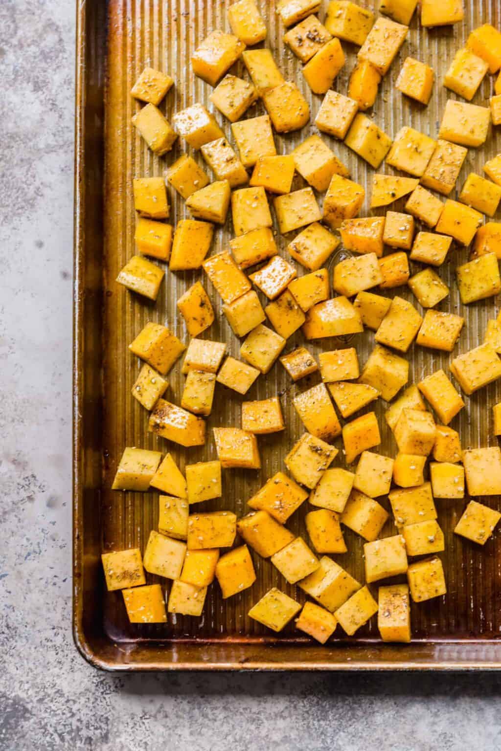 Roasted Butternut Squash with Za'atar and Tahini Sauce Well Seasoned Studio