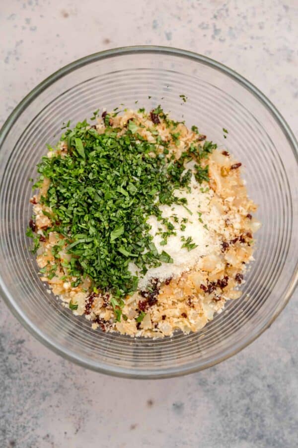 Stuffed Portobello Mushrooms with Cheesy Breadcrumb Filling Well