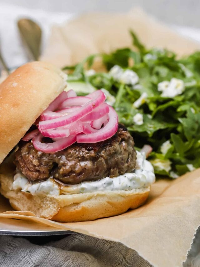 The Best Lamb Burger Well Seasoned Studio