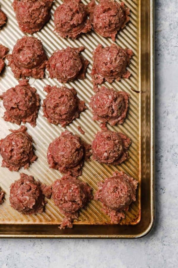 25Minute Baked Ground Beef Meatballs Well Seasoned Studio