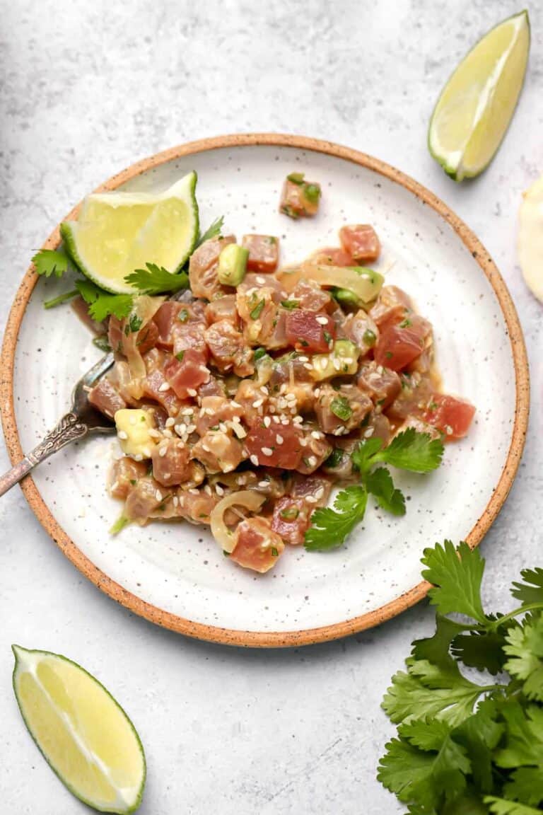 Tuna Tartare Recipe (holiday appetizer!) Well Seasoned Studio