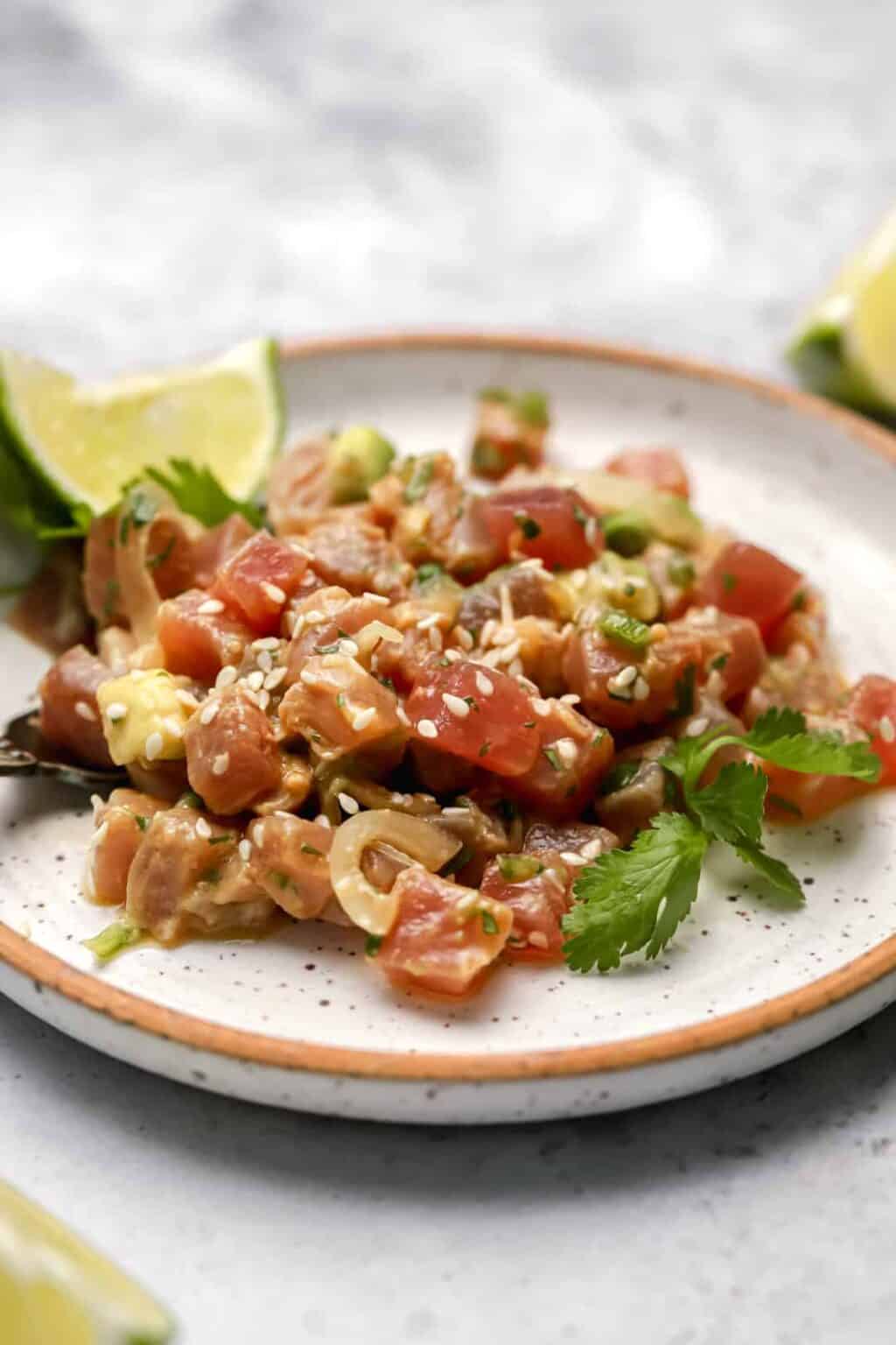 Tuna Tartare Recipe (holiday appetizer!) Well Seasoned Studio