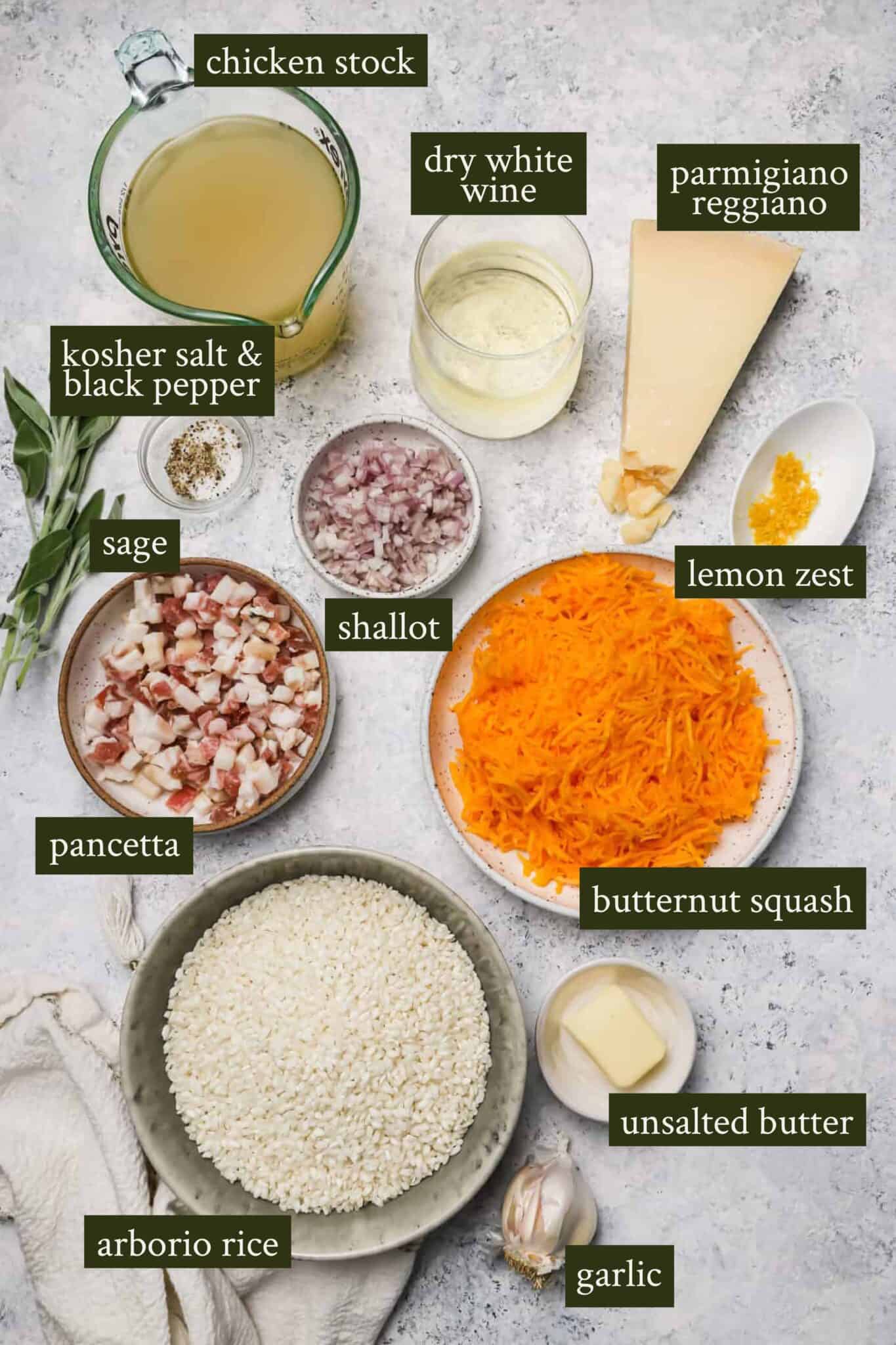 Creamy Butternut Squash Risotto with Pancetta Well Seasoned Studio