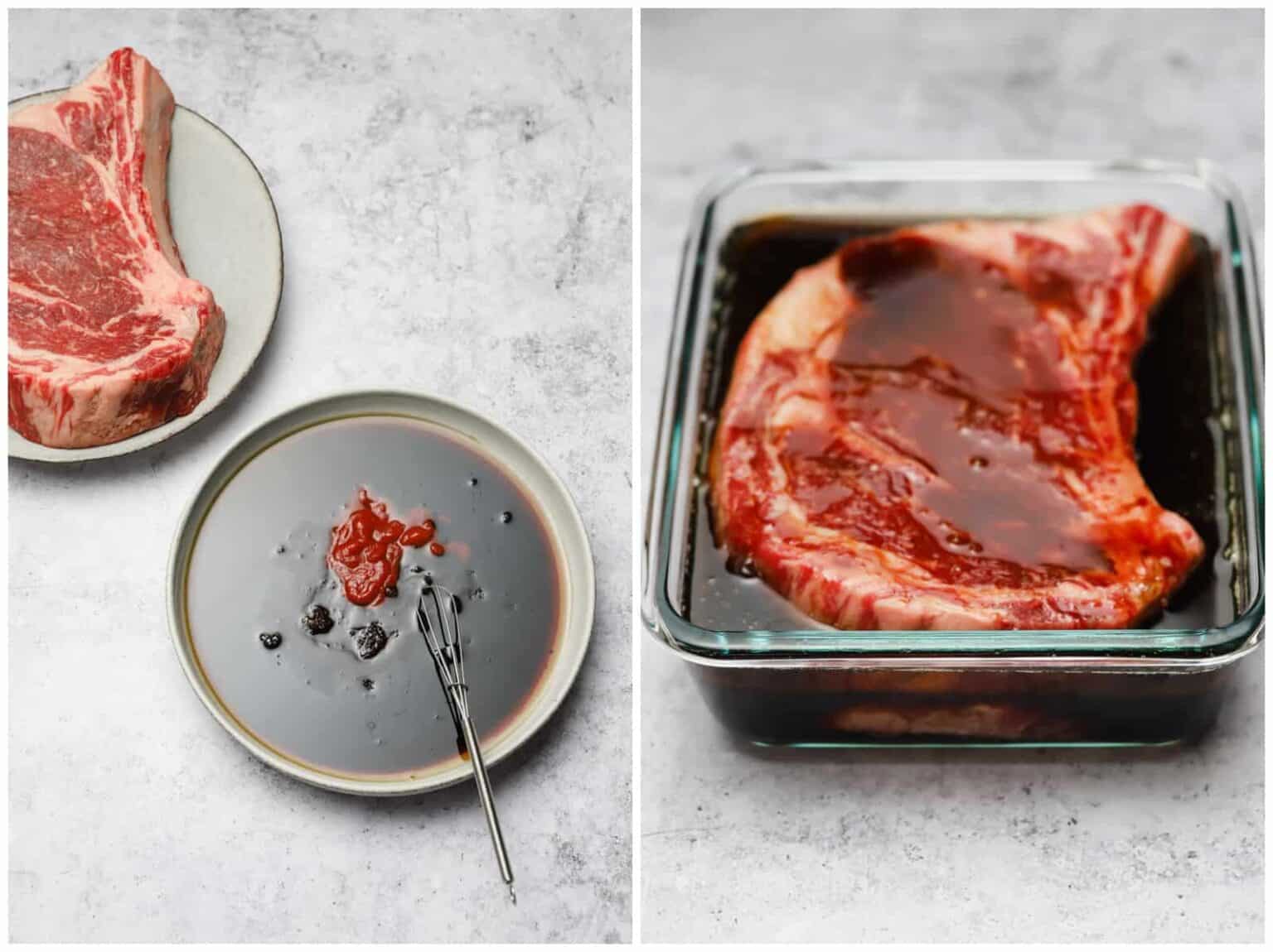 SesameMarinated Cast Iron Ribeye Well Seasoned Studio