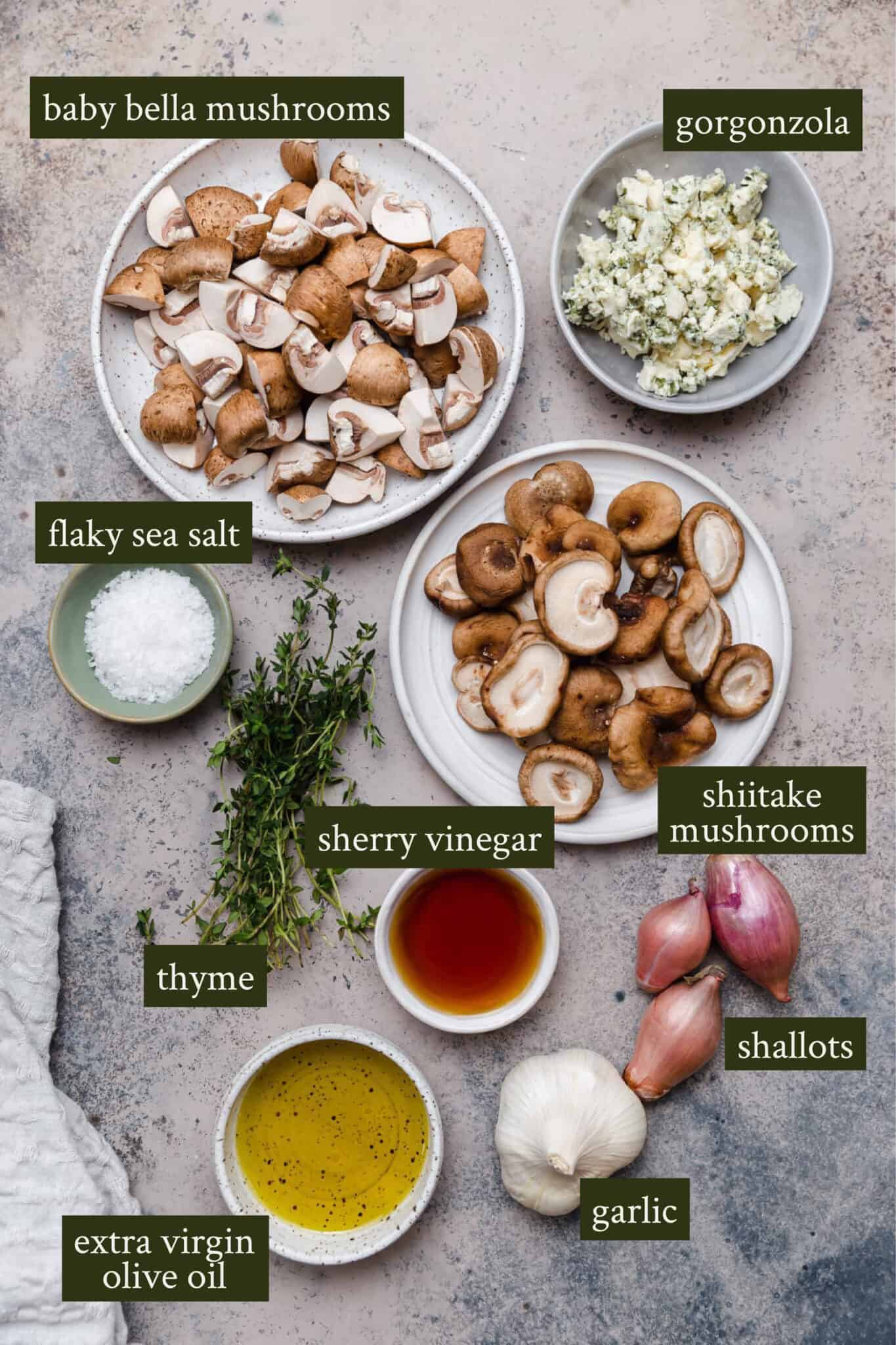 Creamy Polenta with Roasted Mushrooms & Blue Cheese Well Seasoned Studio