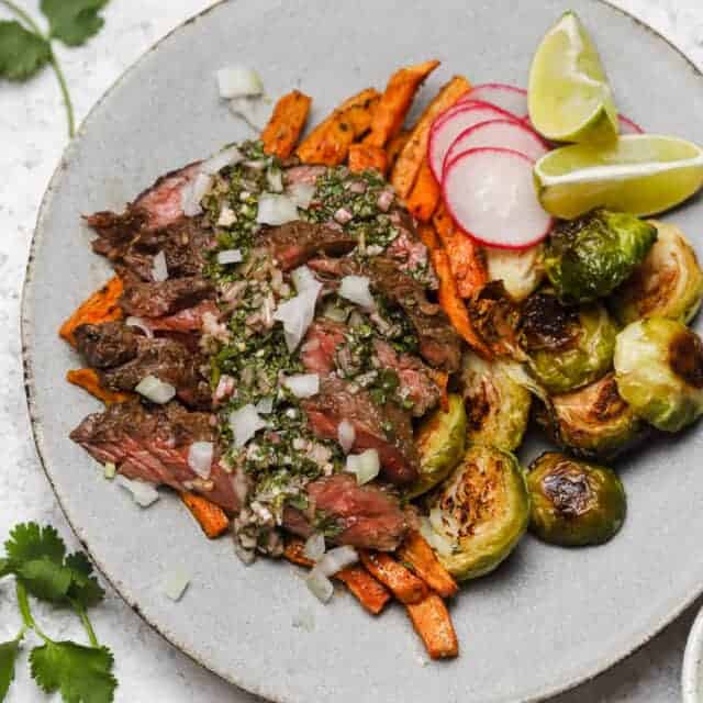 CitrusMarinated Skirt Steak with Cilantro Chimichurri Well Seasoned Studio