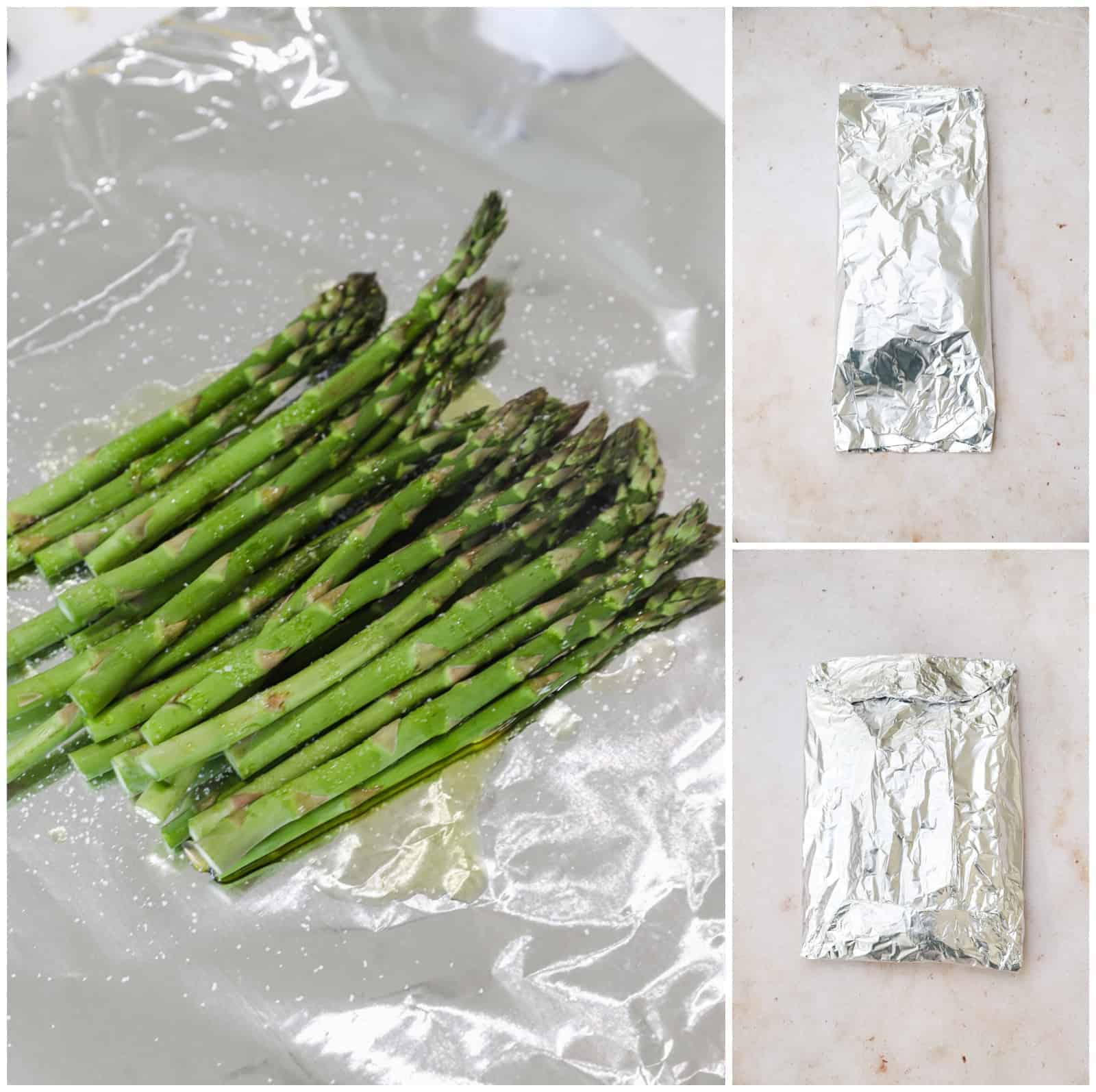Grilled Asparagus In Foil With Lemon & Parmesan Well Seasoned Studio