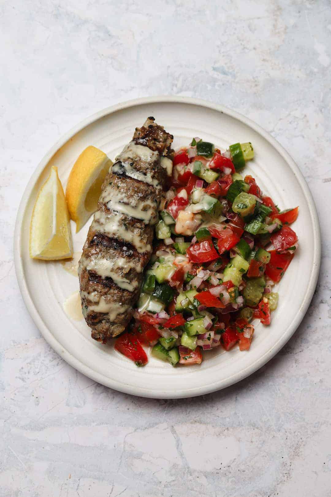 Kebeba Grilled Ground Beef Kebab Skewers (Kofta-Style) - Well Seasoned Studio