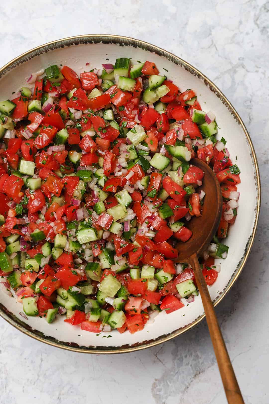 The 20-Minute Israeli Salad that Goes With Anything!