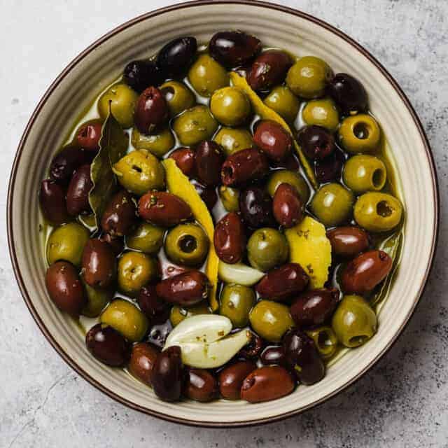 Marinated Olives with Garlic & Rosemary Well Seasoned Studio