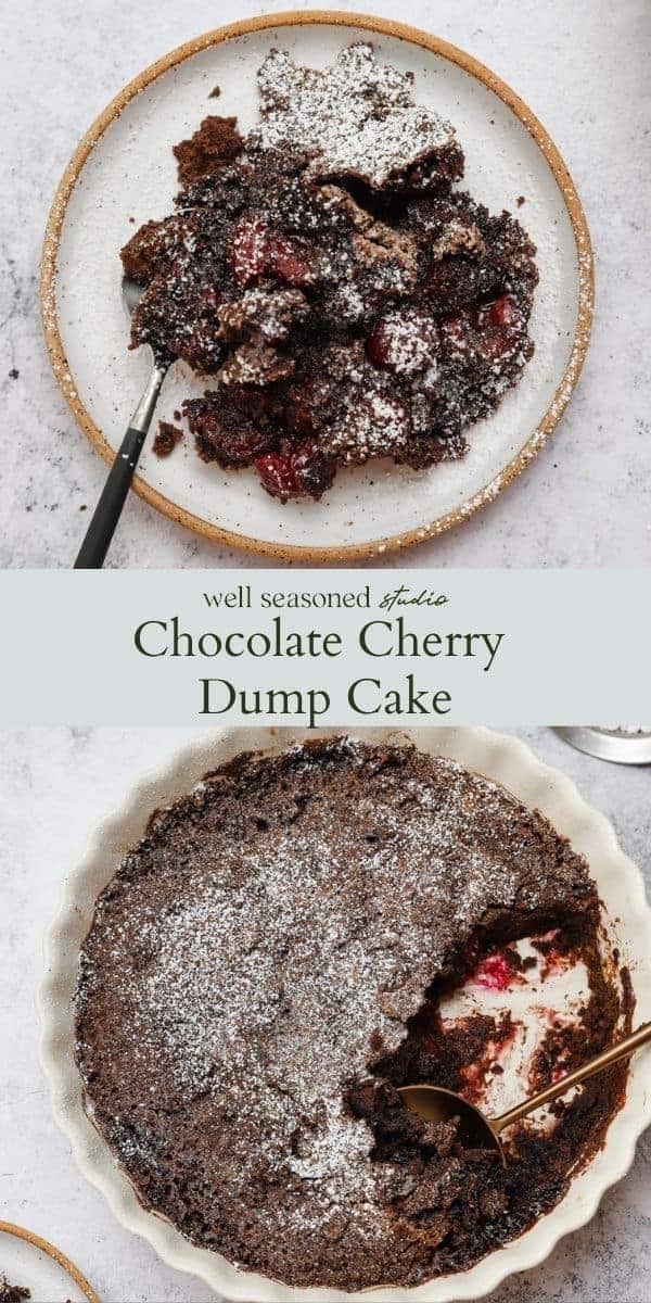 Easy, Fudgy Chocolate Cherry Dump Cake Well Seasoned Studio