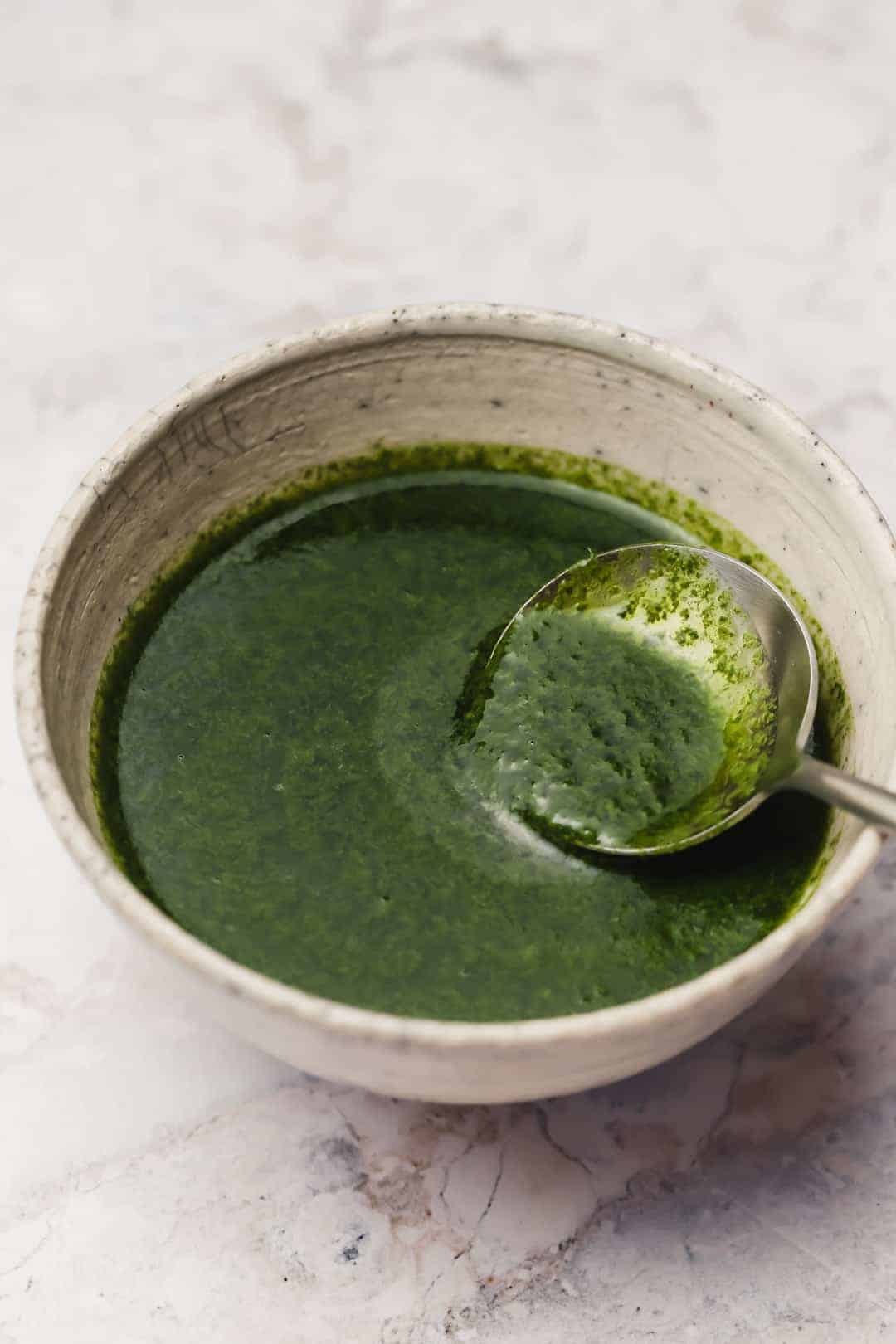 5-Ingredient Cilantro Lime Dressing (For Salads & Meats)