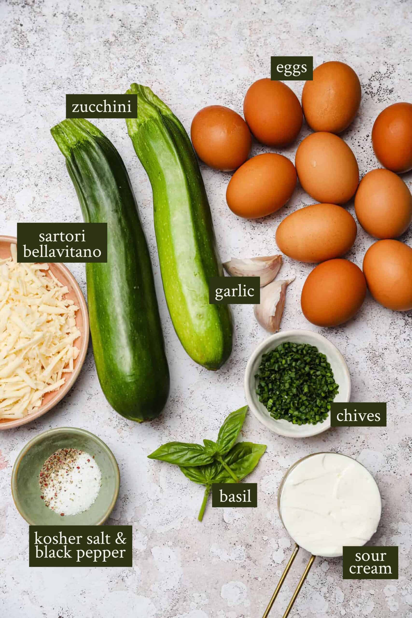 Easy, GlutenFree Zucchini Frittata Well Seasoned Studio