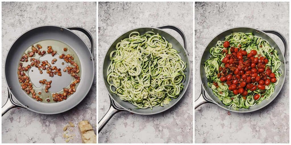 Weeknight Pesto Zoodles With Salmon Well Seasoned Studio