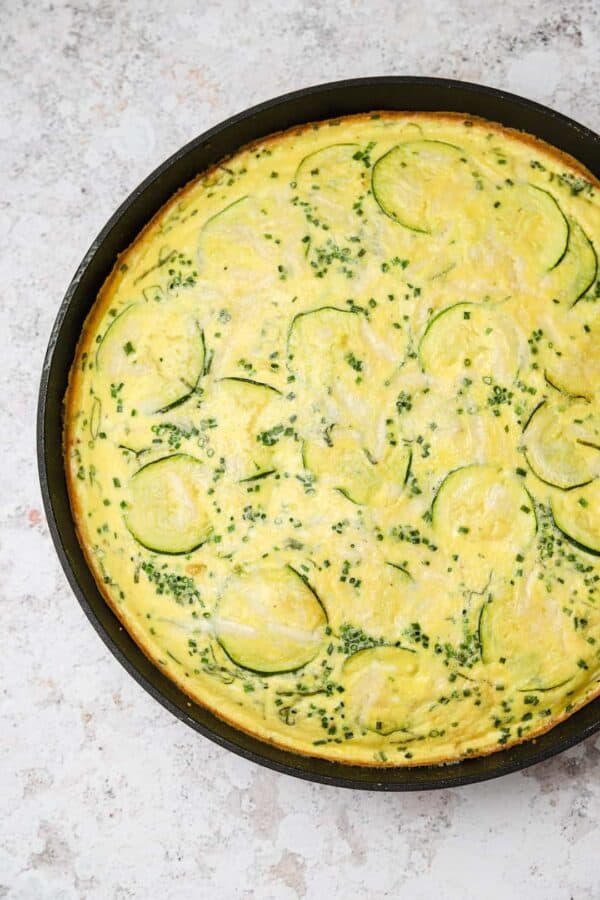 Easy, Gluten-Free Zucchini Frittata - Well Seasoned Studio