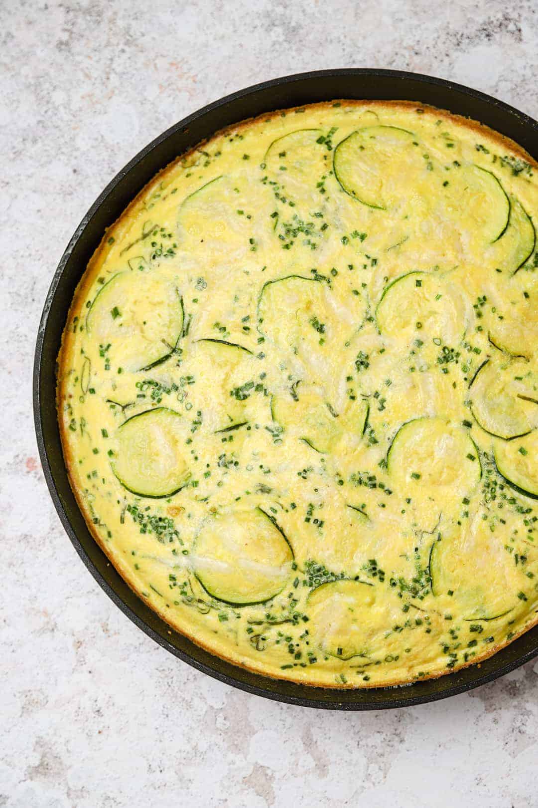 Easy, GlutenFree Zucchini Frittata Well Seasoned Studio