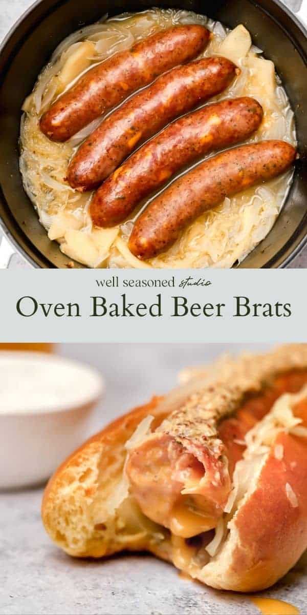Juicy BeerBraised Brats For Oktoberfe Well Seasoned Studio