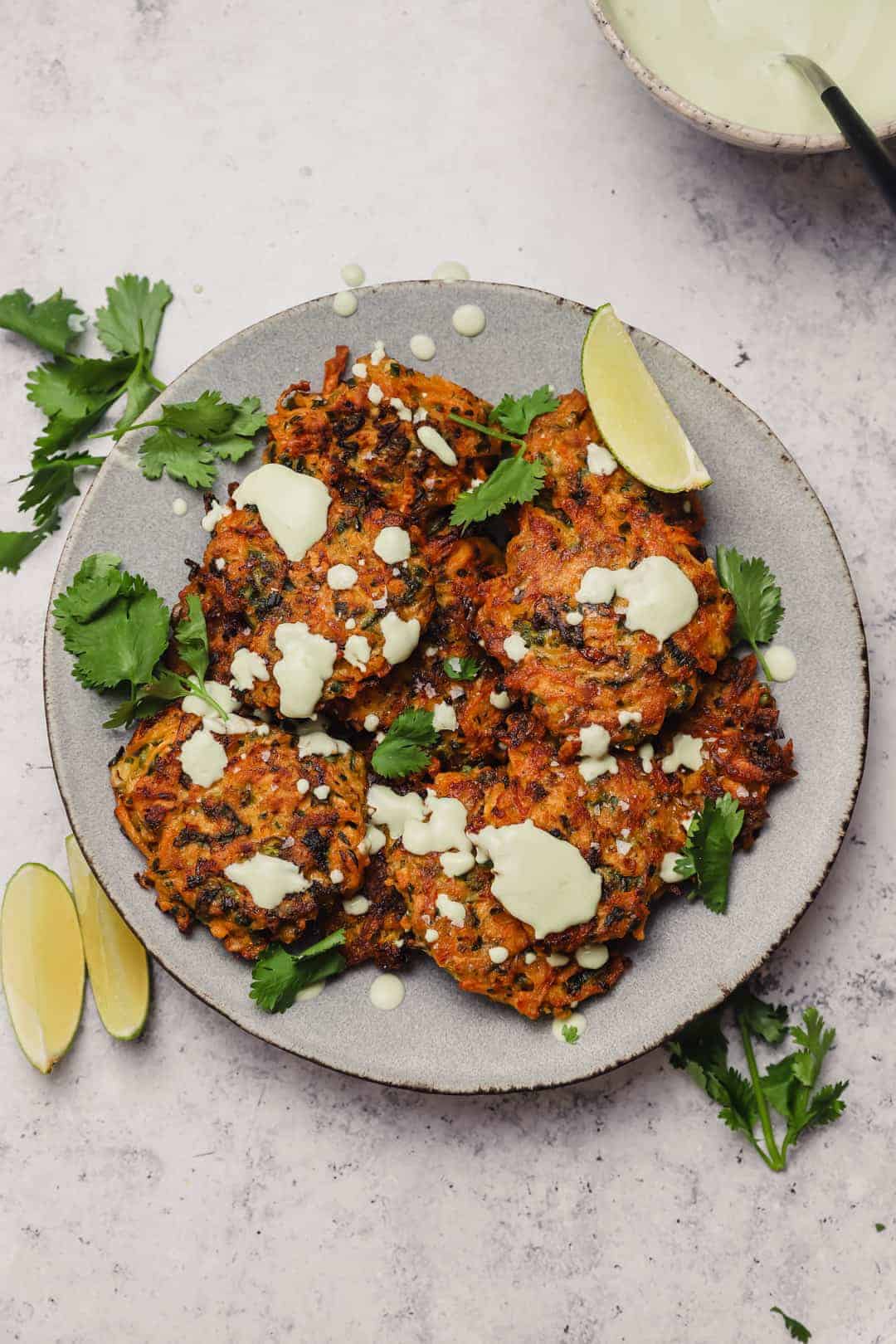 Crispy Pan-Fried Sweet Potato Fritters (Tex-Mex Side Dish)