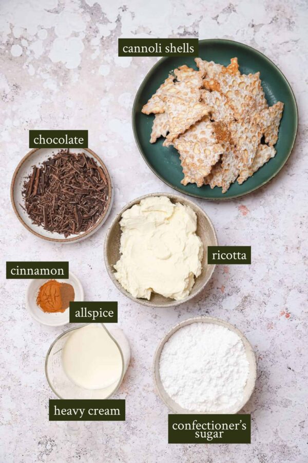 15-Minute Cannoli Cream Parfaits - Well Seasoned Studio