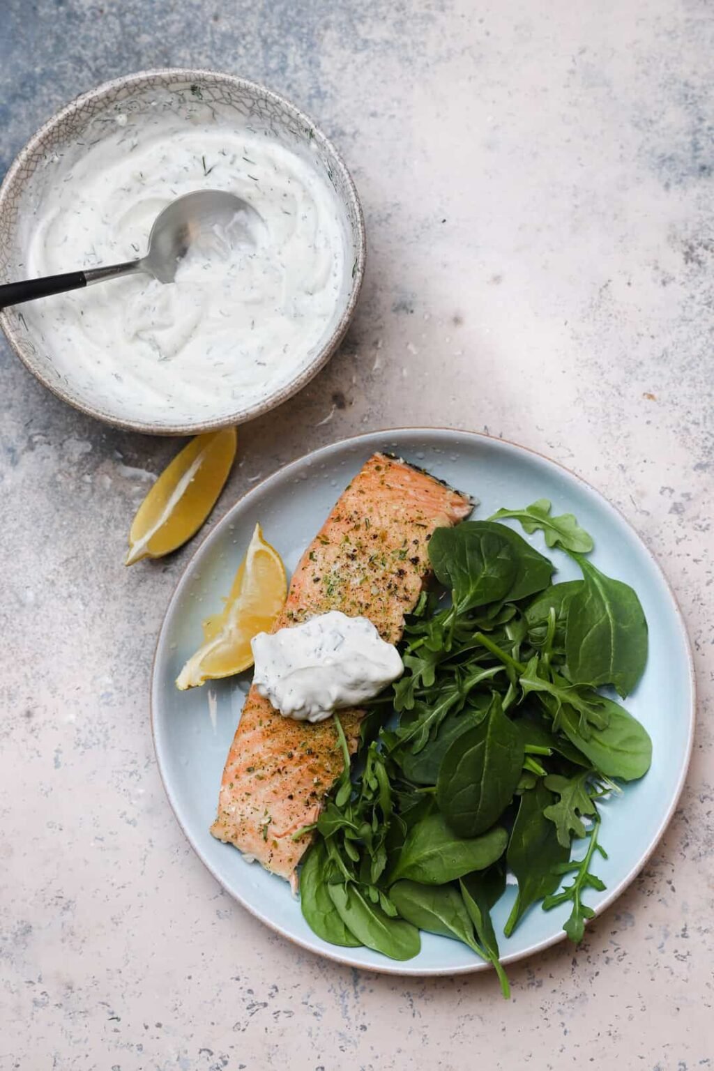 5Minute Creamy Dill Sauce For Salmon Well Seasoned Studio