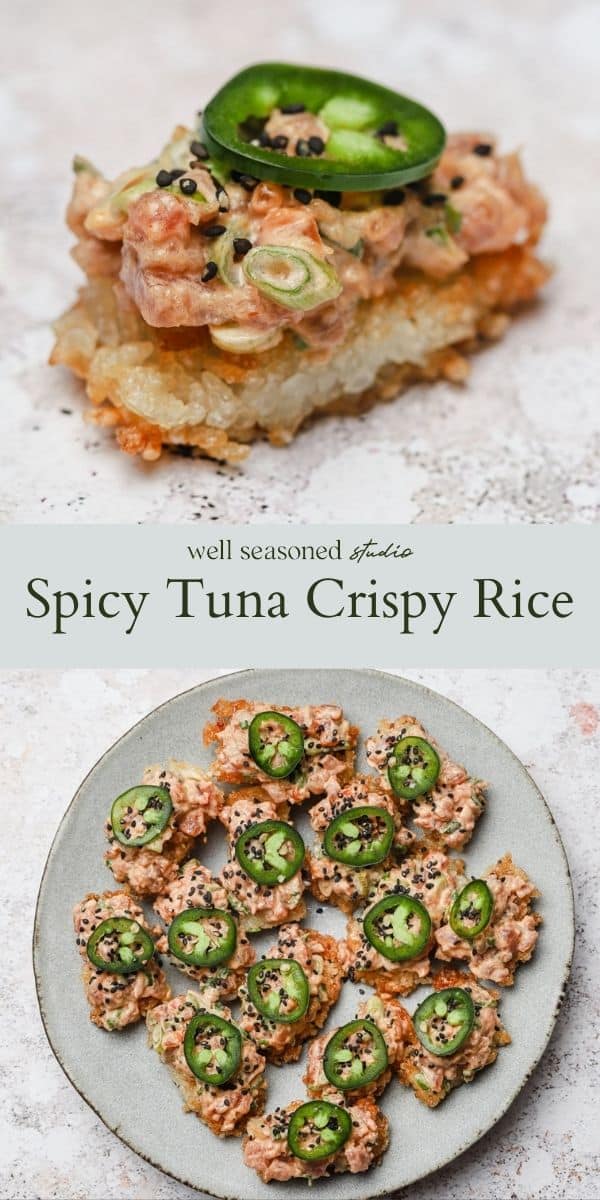 Homemade Spicy Tuna Crispy Rice Well Seasoned Studio