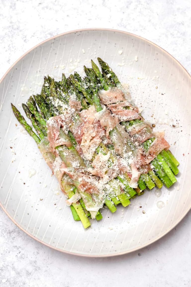 Roasted Prosciutto Wrapped Asparagus Bundles Well Seasoned Studio
