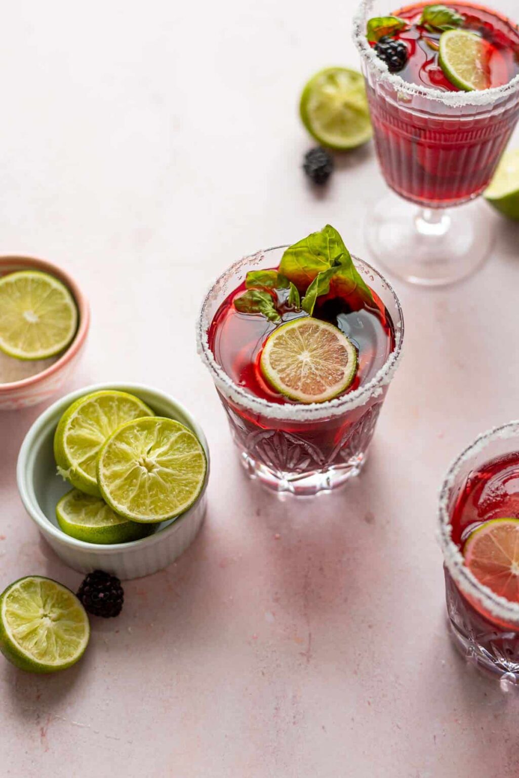 Blackberry Basil Margarita (Cinco de Mayo) Well Seasoned Studio