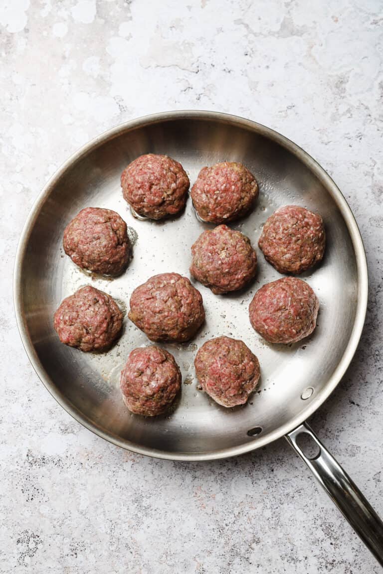Tender CheeseStuffed Baked Meatballs Well Seasoned Studio