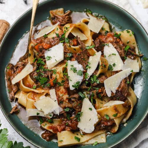Tender, Slow Braised Short Rib Ragu! - Well Seasoned Studio