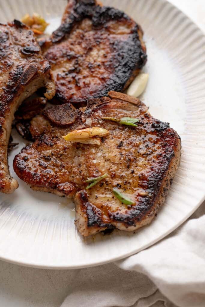 Juicy Brined Pork Chops with Garlic & Sage Well Seasoned Studio