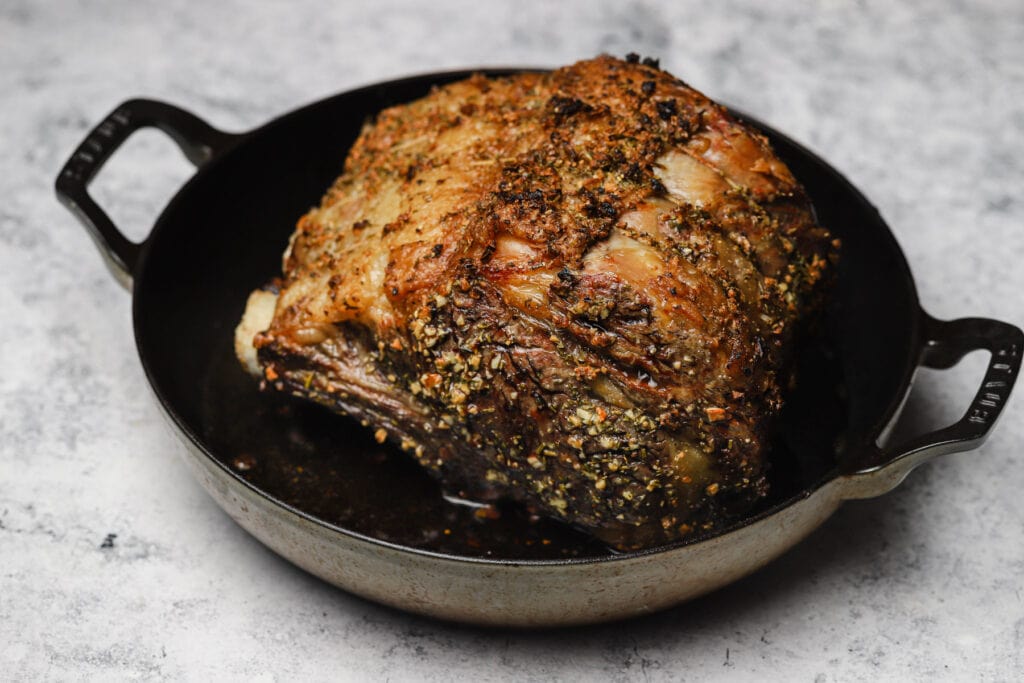 How To Cook A Standing Rib Roast Well Seasoned Studio