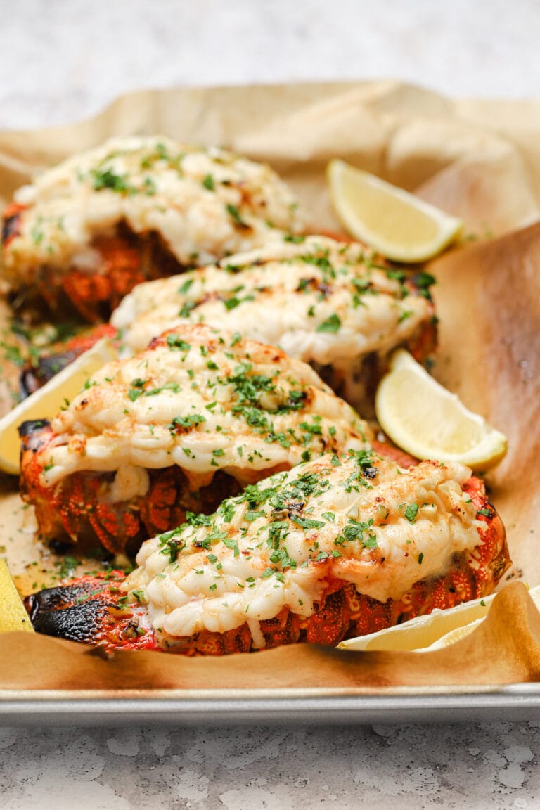 How To Broil Lobster Tails In 10 Minutes! Well Seasoned Studio
