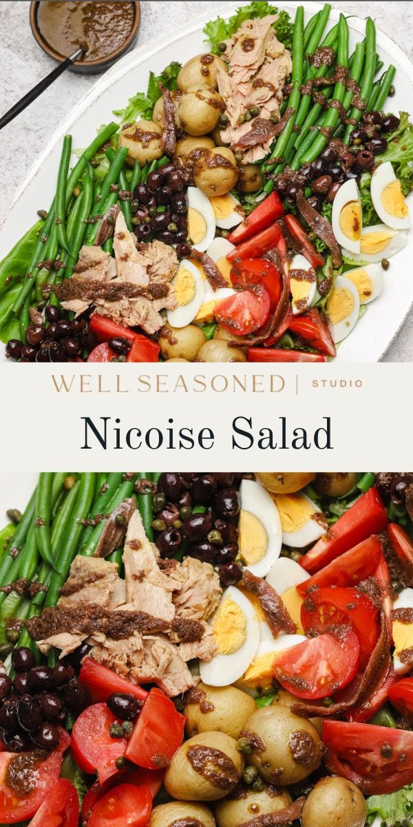 How To Make A Classic Niçoise Salad {Light + Crisp} - Well Seasoned Studio