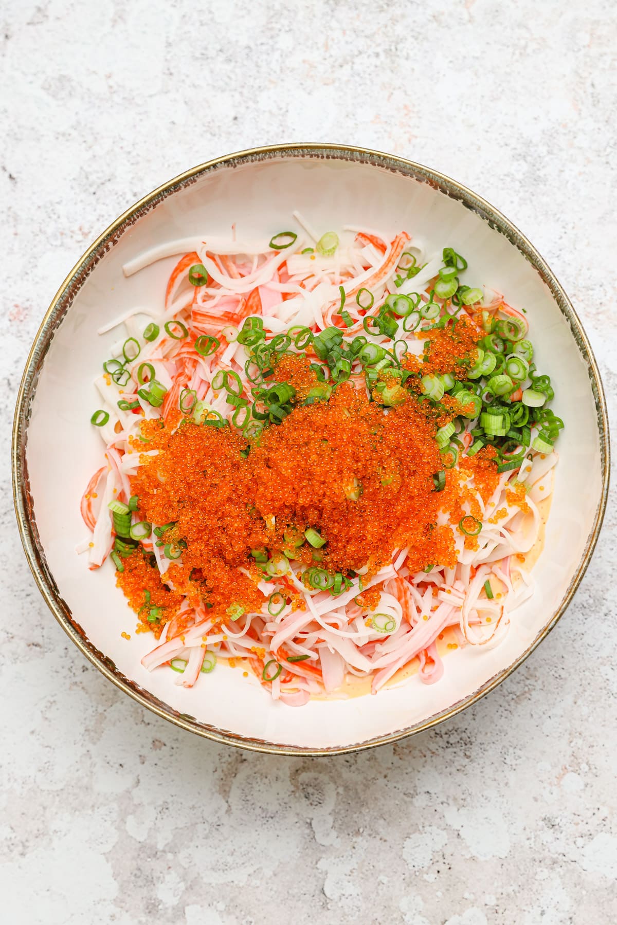 Viral Sushi Bake Recipe with Spicy Kani Salad - Well Seasoned Studio