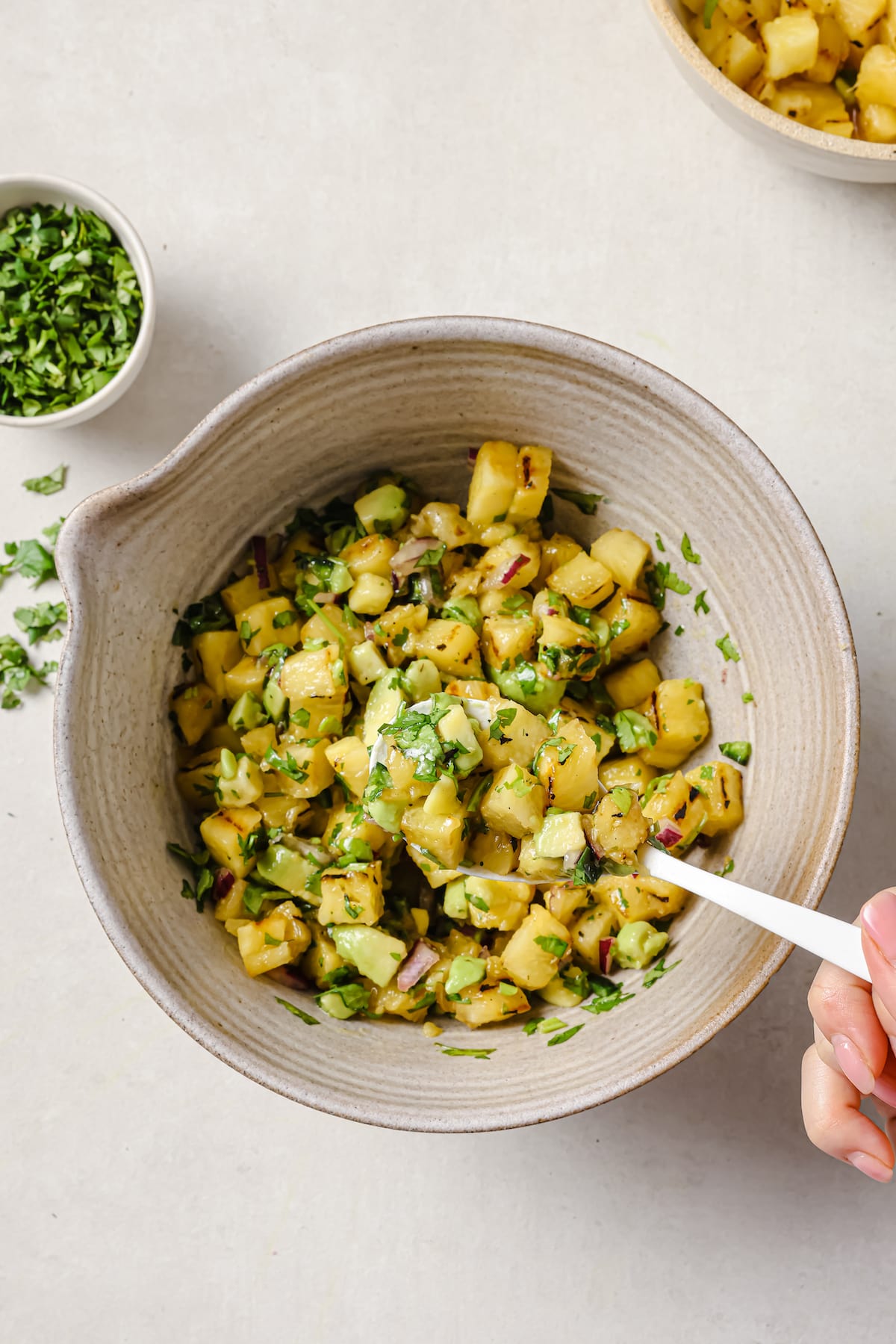 Grilled Pineapple Salsa (For Seafood & Tacos)