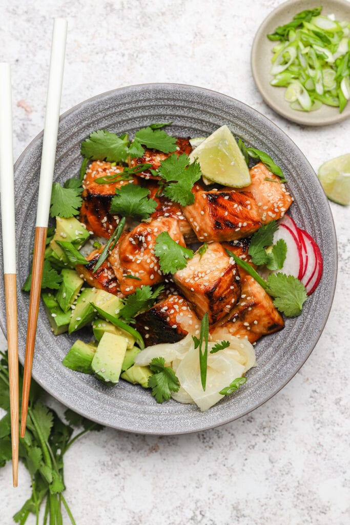 How To Cut Salmon For Salmon Bites Well Seasoned Studio