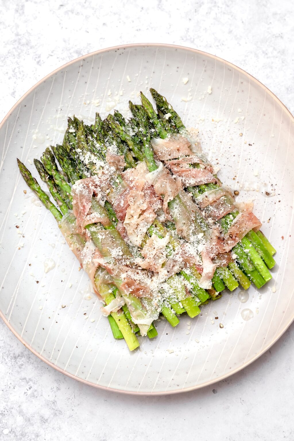 Roasted Prosciutto Wrapped Asparagus Bundles Well Seasoned Studio