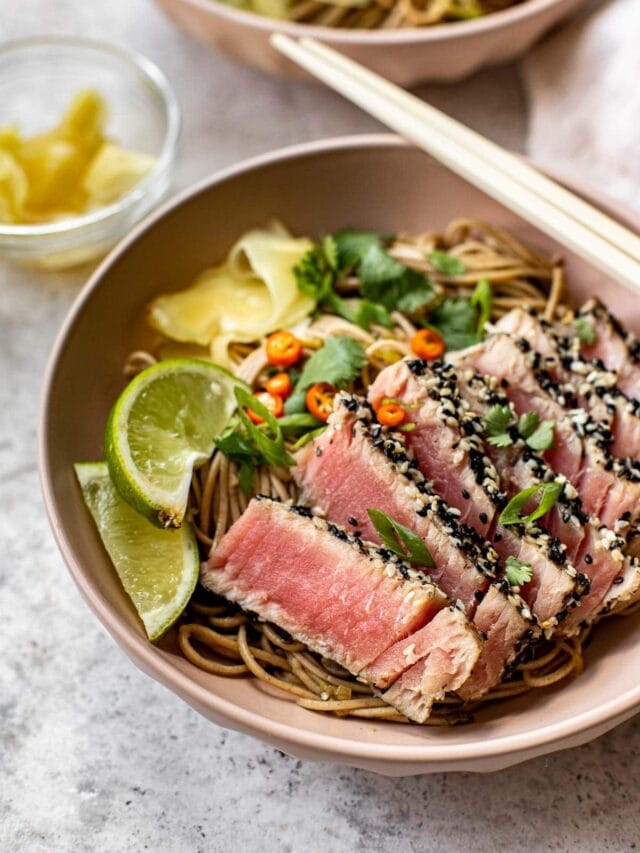 Flavorful Tuna Noodle Bowls Well Seasoned Studio