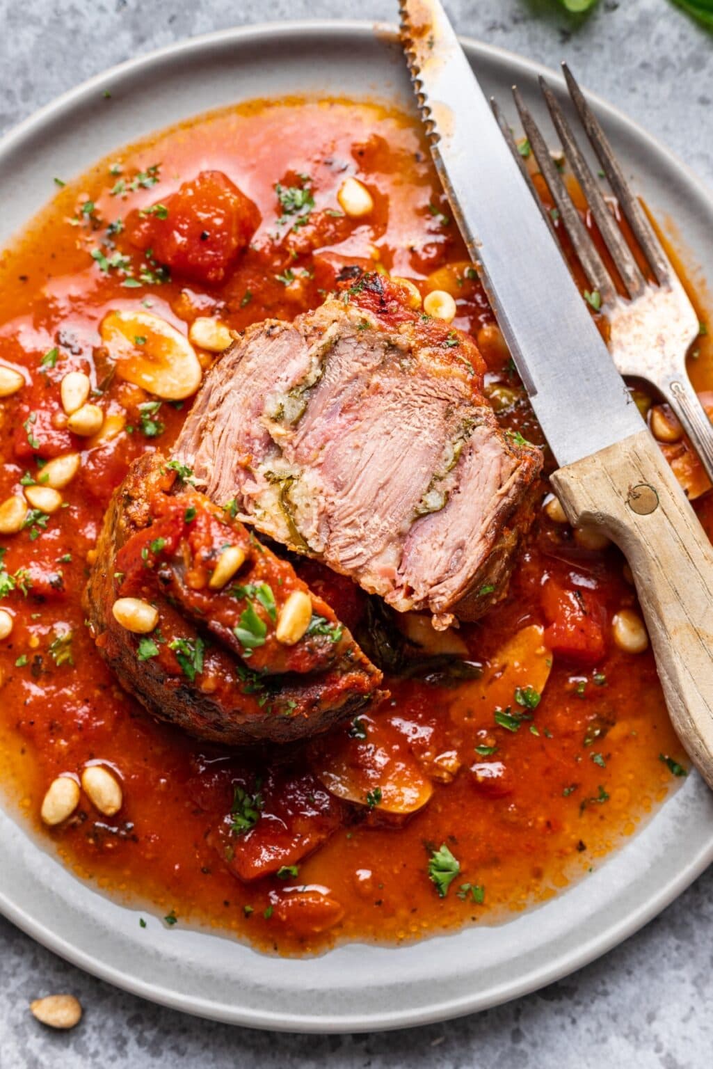 Tender Braised Beef Braciole Well Seasoned Studio