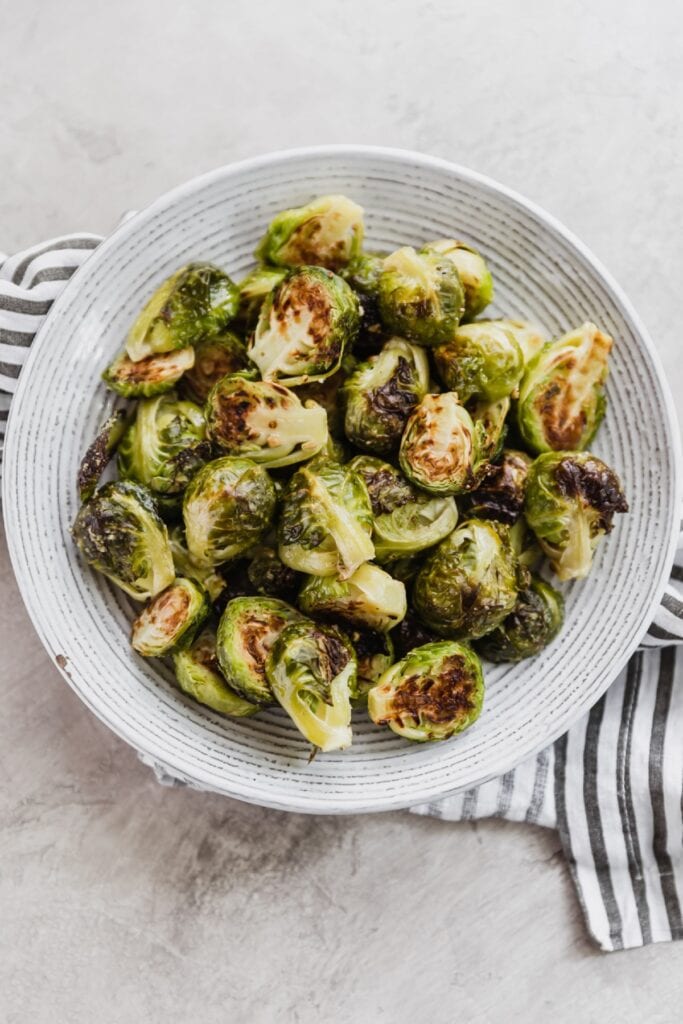 7 Tips For Crispy Roasted Brussel Sprouts! Well Seasoned Studio