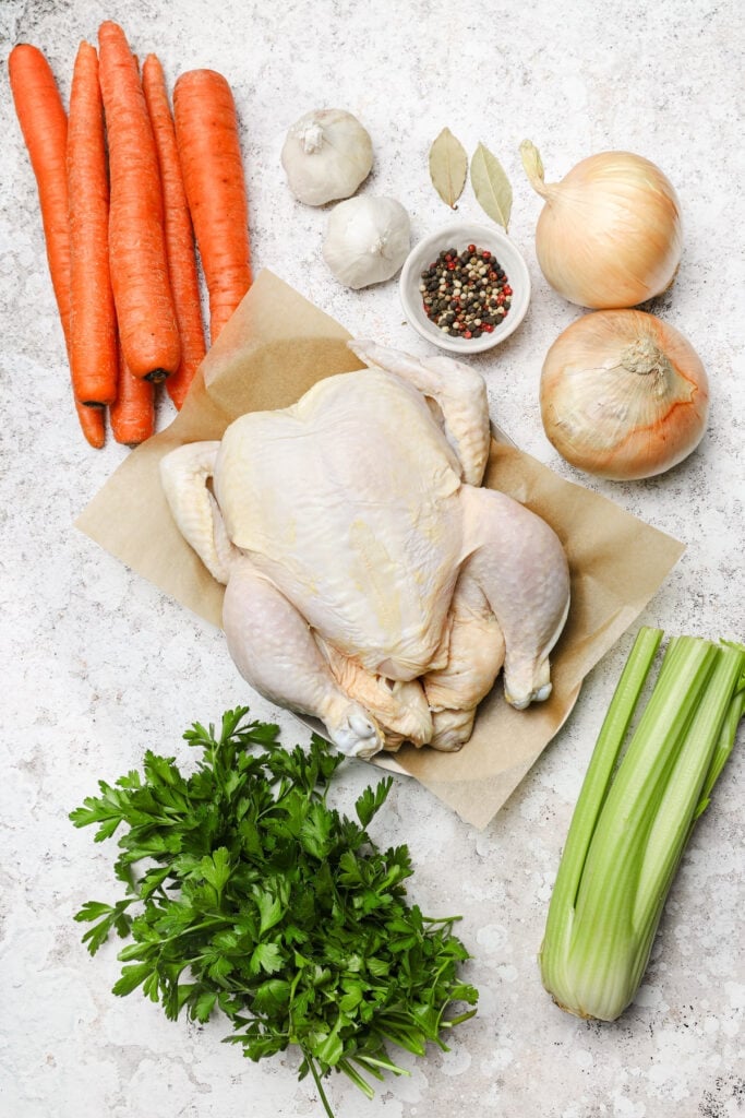Rich, Flavorful Homemade Chicken Broth - Well Seasoned Studio