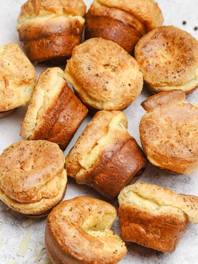 Black Pepper and Gruyère Popover Well Seasoned Studio
