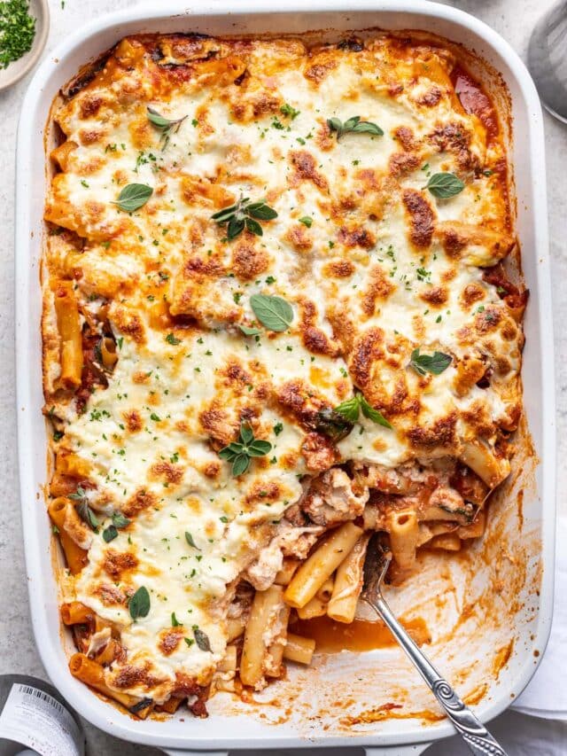 OvenBaked Ziti with Ricotta & Sausage Well Seasoned Studio