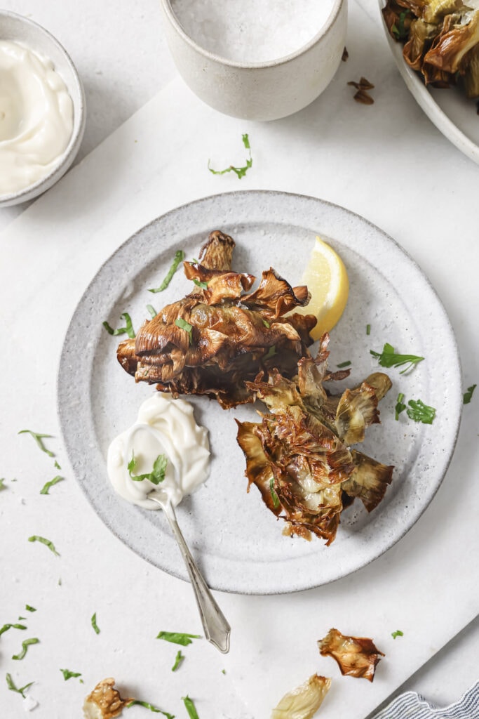 Crispy JewishStyle Fried Artichokes Well Seasoned Studio