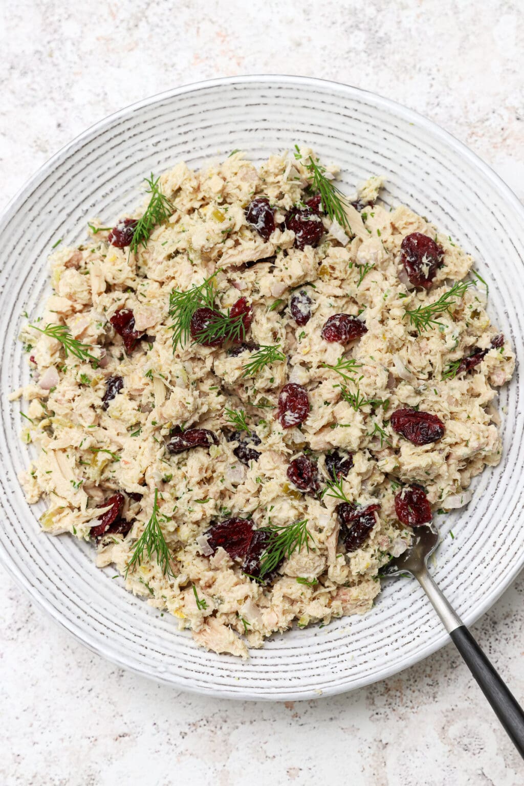 Gallery Detail: Light Fresh Tuna Salad With Dried Cranberries