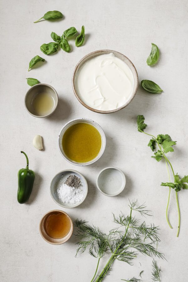 Creamy Jalapeño Dressing with Greek Yogurt Well Seasoned Studio