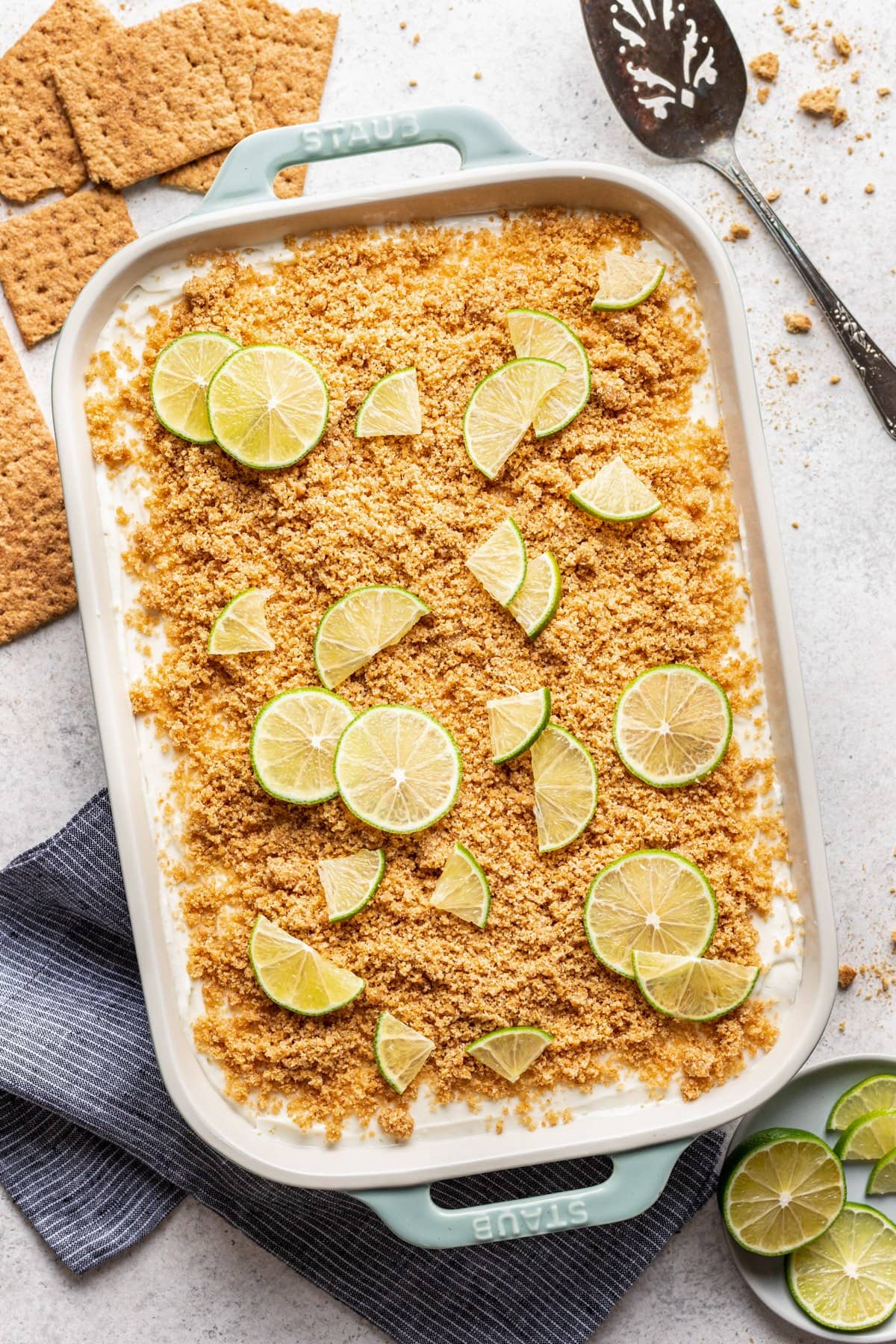 No-Bake Key Lime Cheesecake (Easy, Family-Style!)