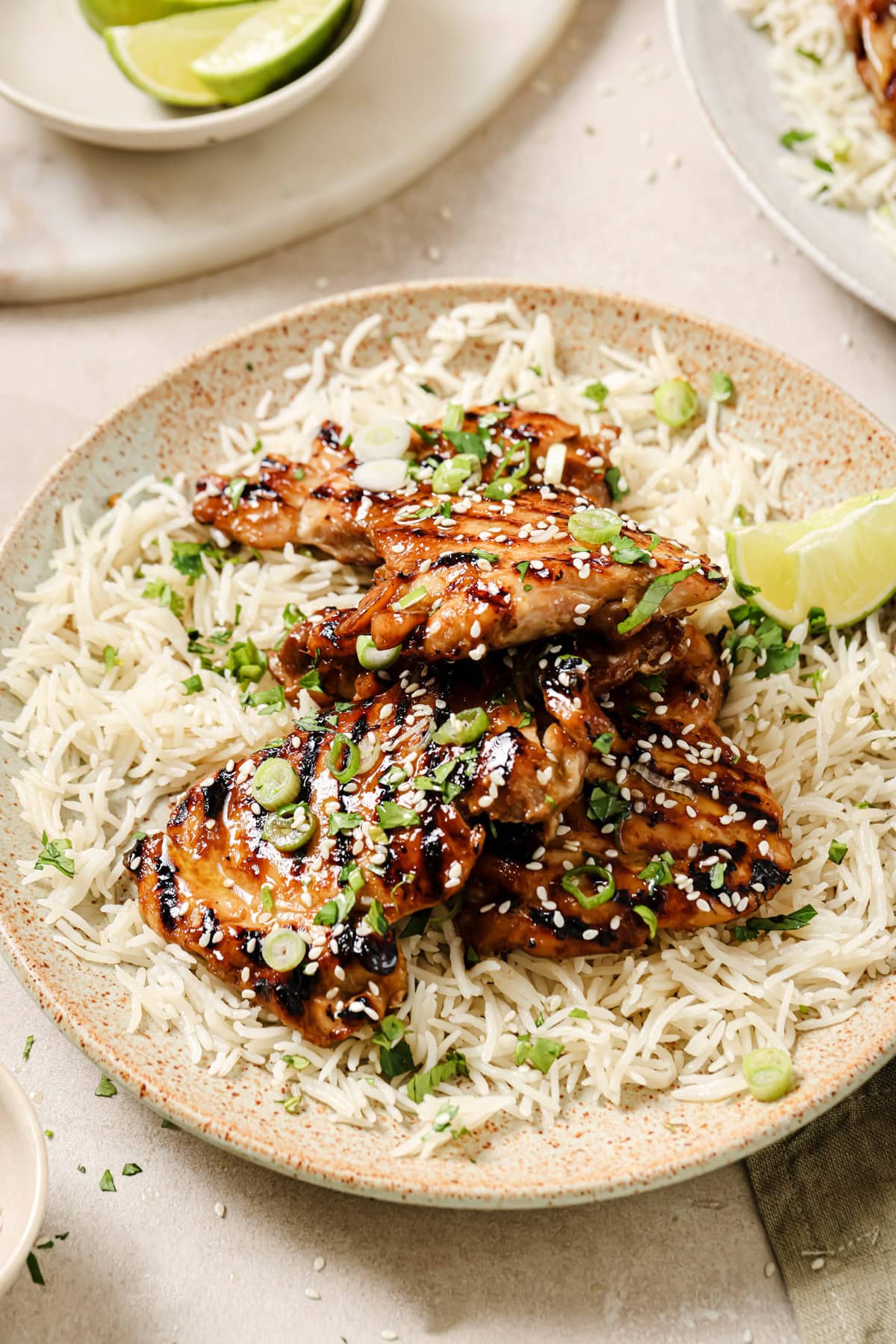 Tender, Juicy Grilled Marinated Chicken Thighs
