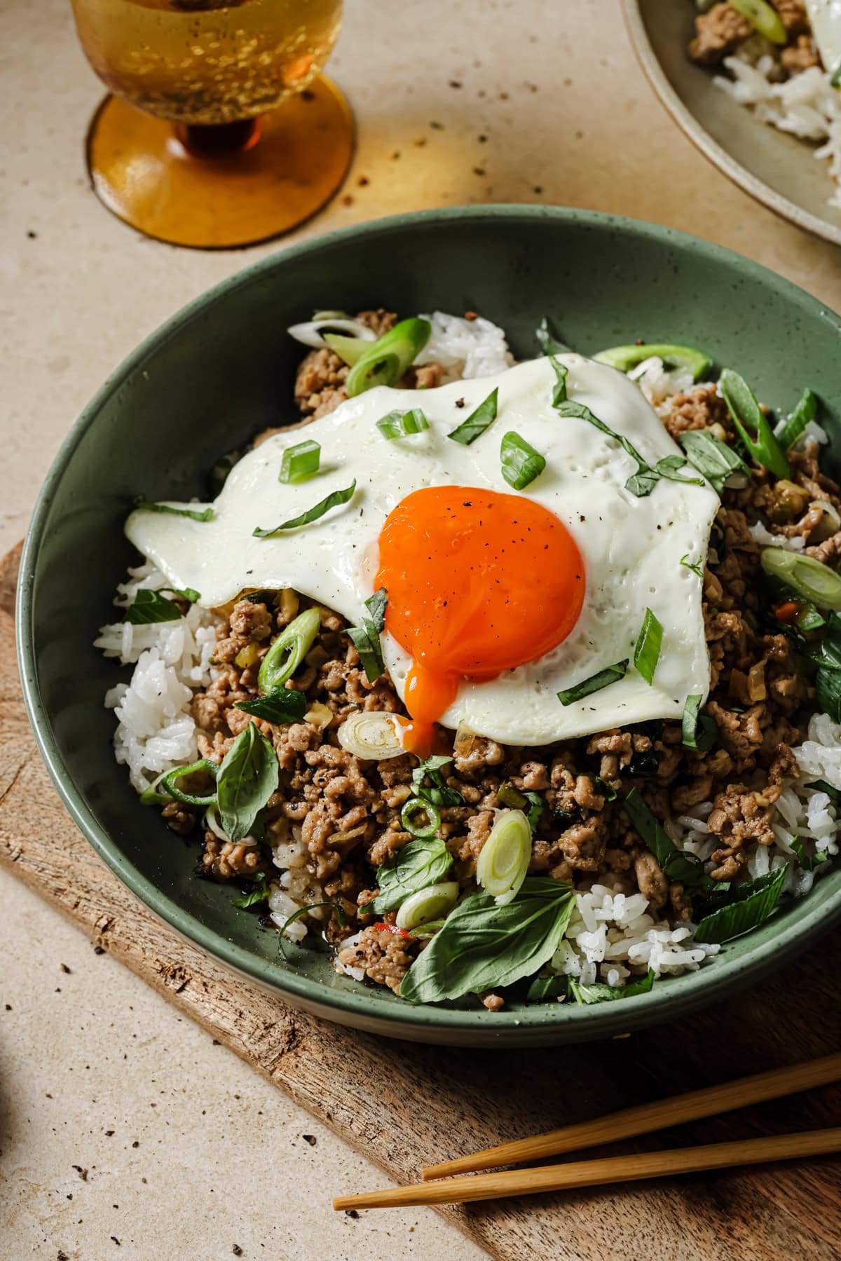 Spicy Thai Basil Pork Stir-Fry (Pad Kra Pao)